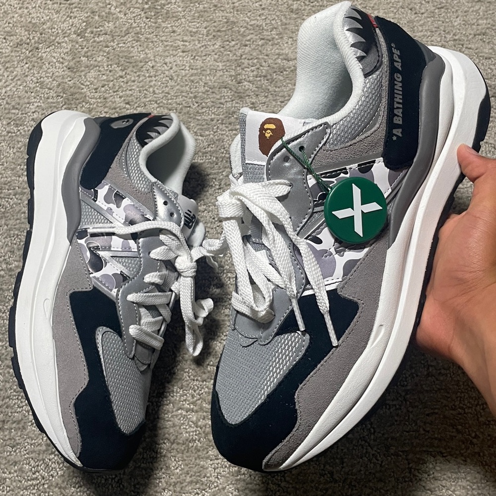 Bape x New Balance 57/40 Grey’